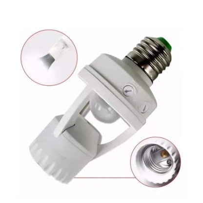 Soquete com Sensor de Presença Fotocélula – Liga e Desliga Automático