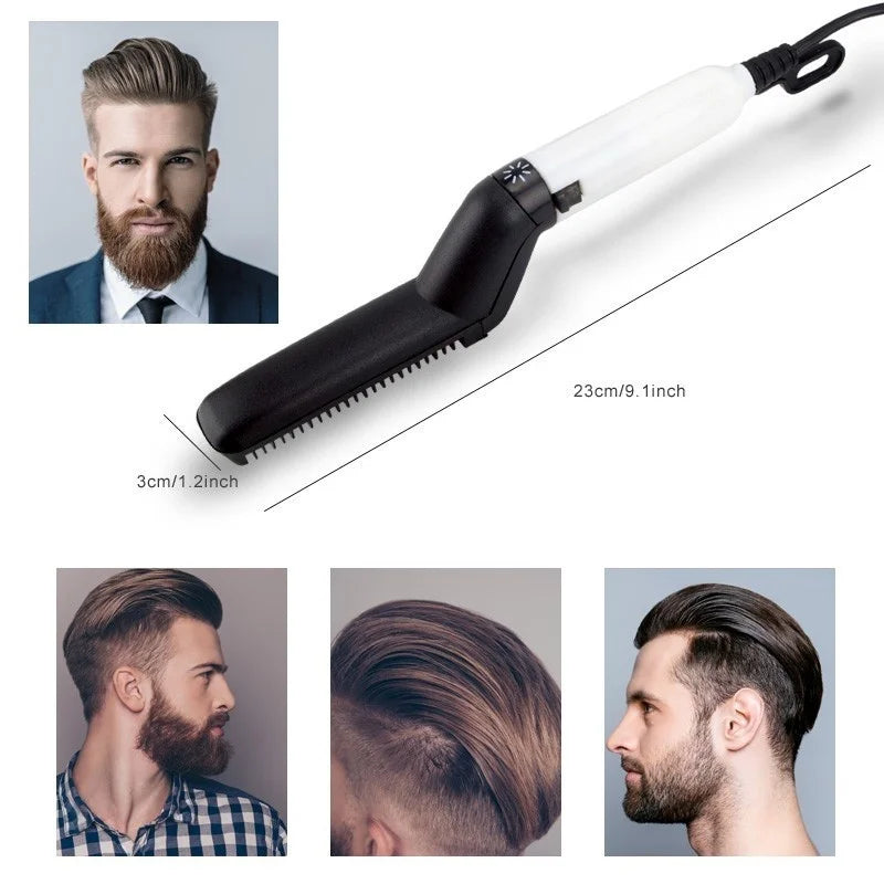 Chapinha / Pente Alisador Masculino – Cabelo e Barba