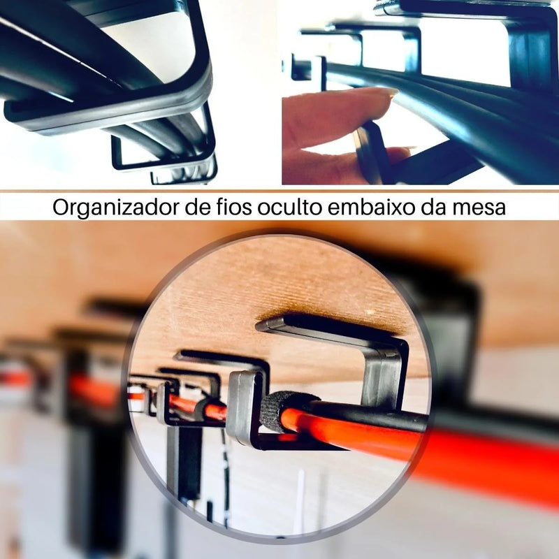 1 Piece Cable Organizer Self Adhesive Desk Organizer Wire Fastener Cable Management