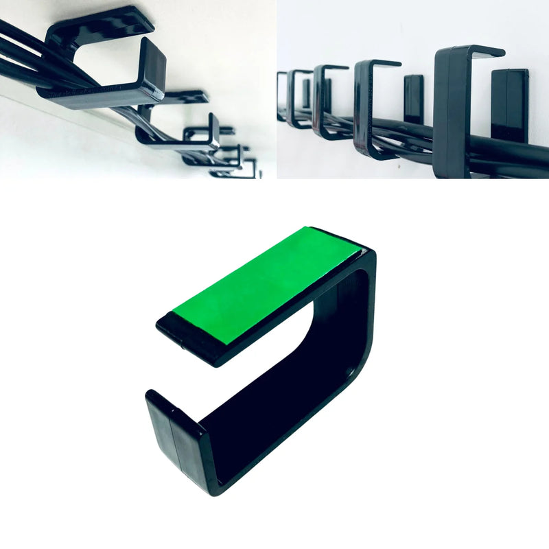 1 Piece Cable Organizer Self Adhesive Desk Organizer Wire Fastener Cable Management