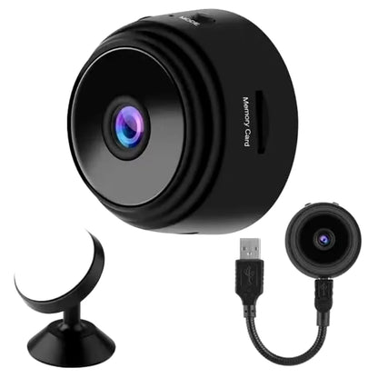 Mini Câmera A9 Wireless 1080p – Visão Noturna e Monitoramento Remoto