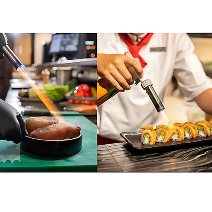 Maçarico Culinário Profissional Regulável – Gourmet & Confeitaria