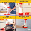 Tapioca Sieve Flour Sugar Sprinkler Kitchen Stainless Steel Fine Plastic Thick Culinary Utensil Multipurpose Confects Coffee