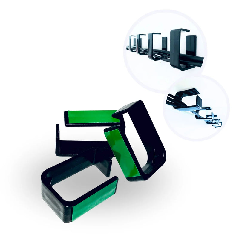 1 Piece Cable Organizer Self Adhesive Desk Organizer Wire Fastener Cable Management