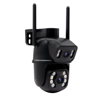 Câmera WiFi iCSee Black Ultra HD 4K – Segurança Residencial e Comercial