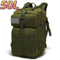 Mochila Tática Outdoor 30L / 50L – Impermeável em Nylon 1000D