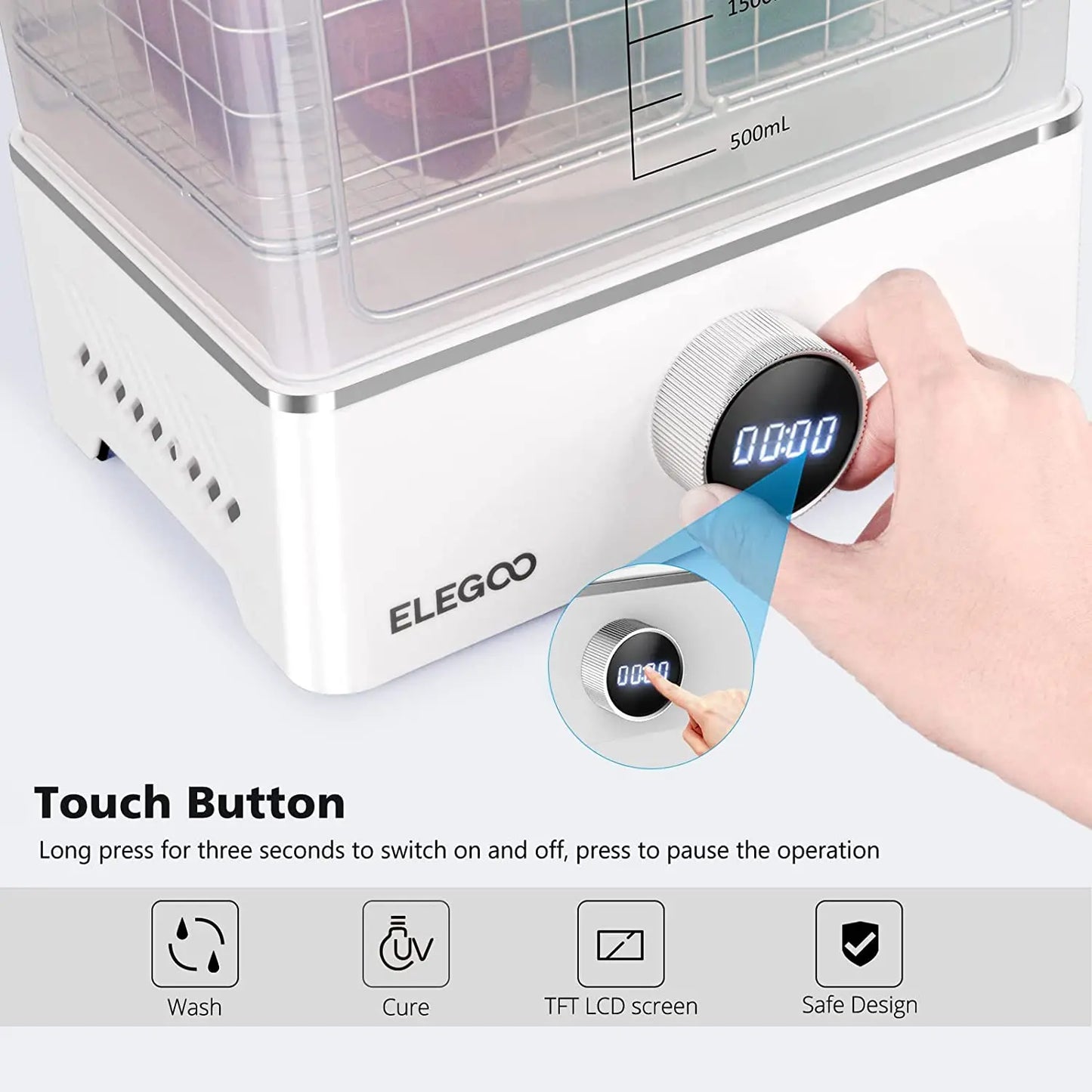 ELEGOO Mercury XS Bundle – Sistema de Lavagem e Cura para Impressão 3D em Resina
