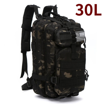 Mochila Tática Outdoor 30L / 50L – Impermeável em Nylon 1000D