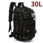 Mochila Tática Outdoor 30L / 50L – Impermeável em Nylon 1000D