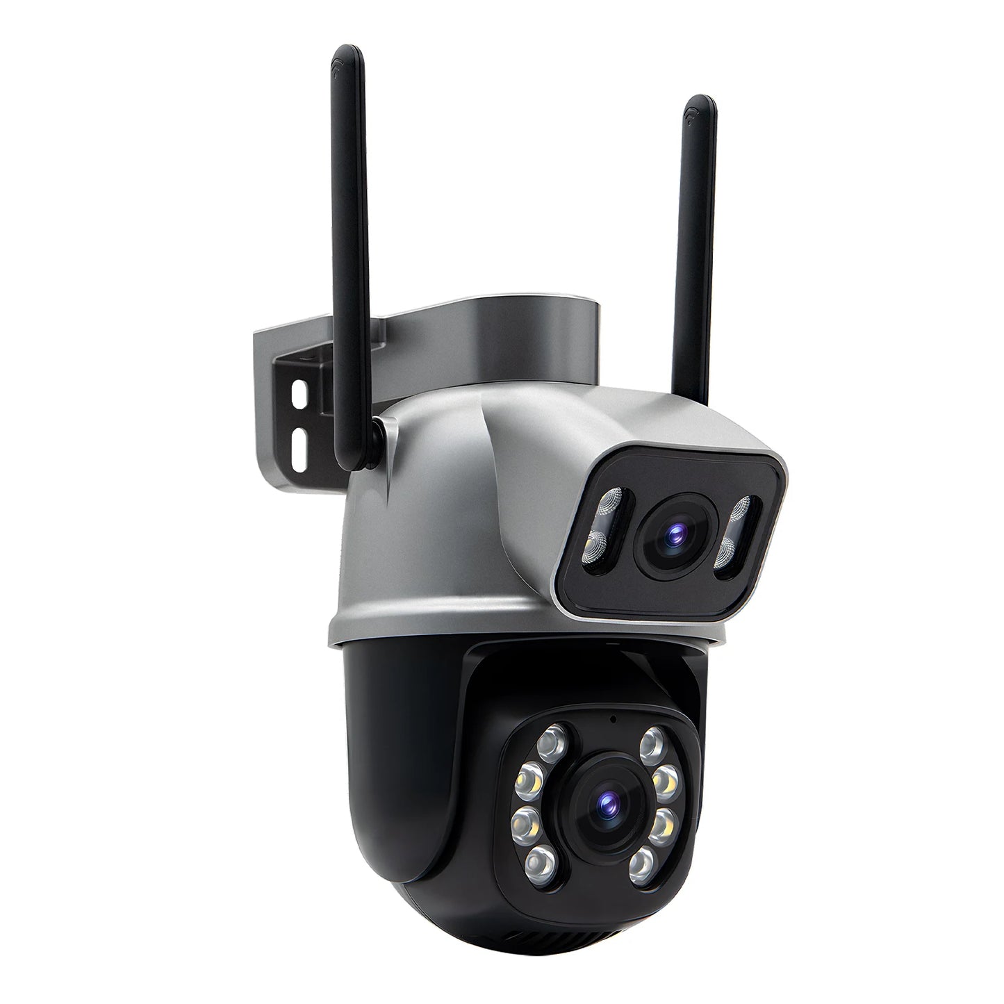 Câmera WiFi iCSee Black Ultra HD 4K – Segurança Residencial e Comercial