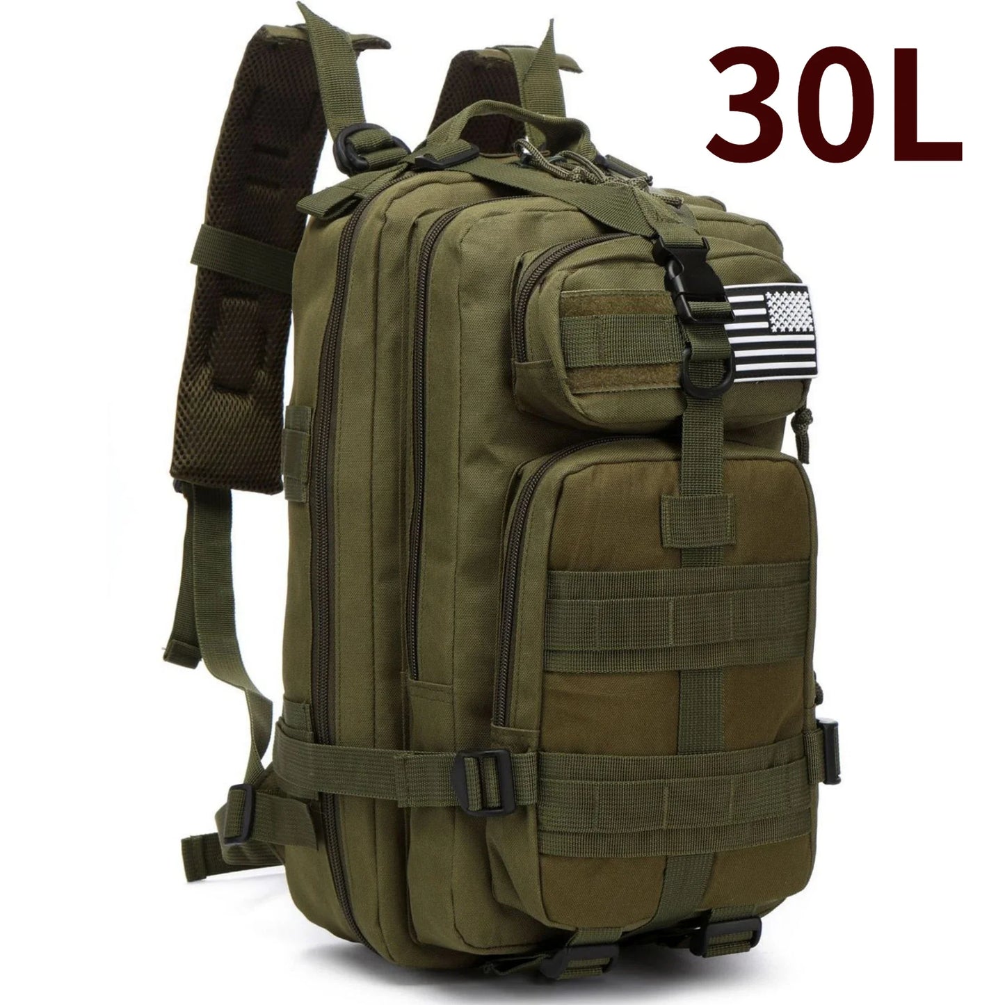 Mochila Tática Outdoor 30L / 50L – Impermeável em Nylon 1000D