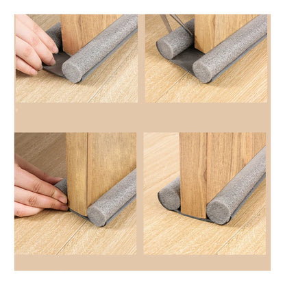 Vedação flexível para a parte inferior da porta, produto mais vendido, bloqueador de vento e poeira, protetor de vedação e isolante para portas.