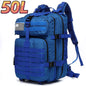 Mochila Tática Outdoor 30L / 50L – Impermeável em Nylon 1000D