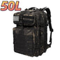 Mochila Tática Outdoor 30L / 50L – Impermeável em Nylon 1000D