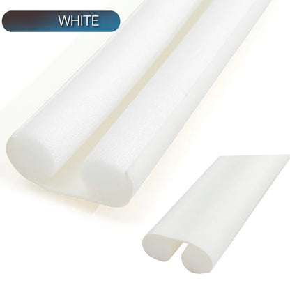 Vedação flexível para a parte inferior da porta, produto mais vendido, bloqueador de vento e poeira, protetor de vedação e isolante para portas.