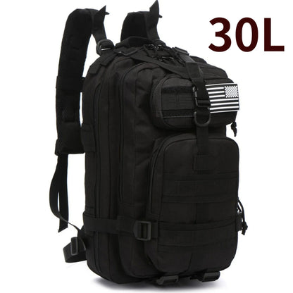 Mochila Tática Outdoor 30L / 50L – Impermeável em Nylon 1000D